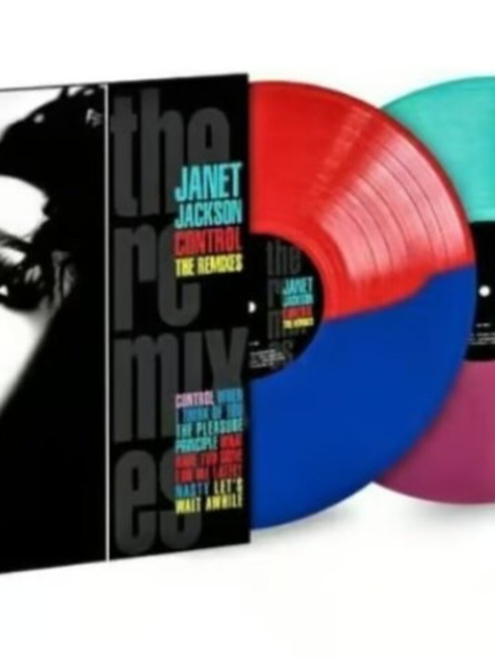 Janet Jackson Control: The Remixes 2-LP ~ Ltd Ed Colored Vinyl ~ New/Sealed!